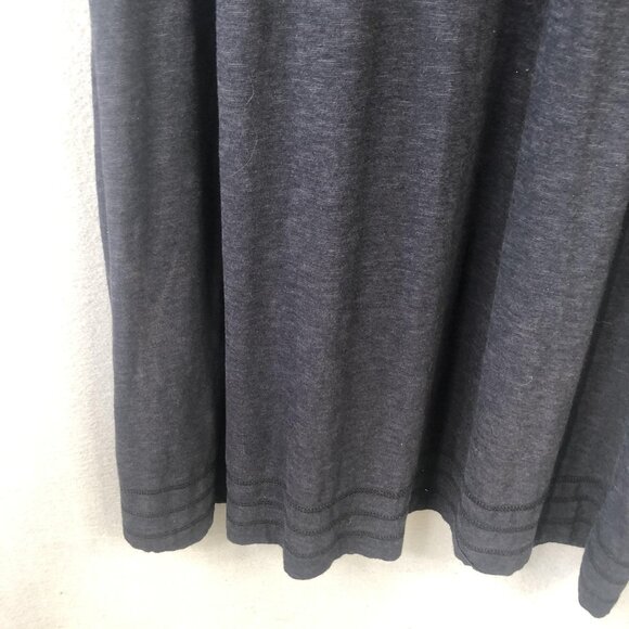 Horny Toad Dress Womens Medium Gray Maxi Adjustable Spaghetti Strap Tencel Soft - Picture 12 of 15